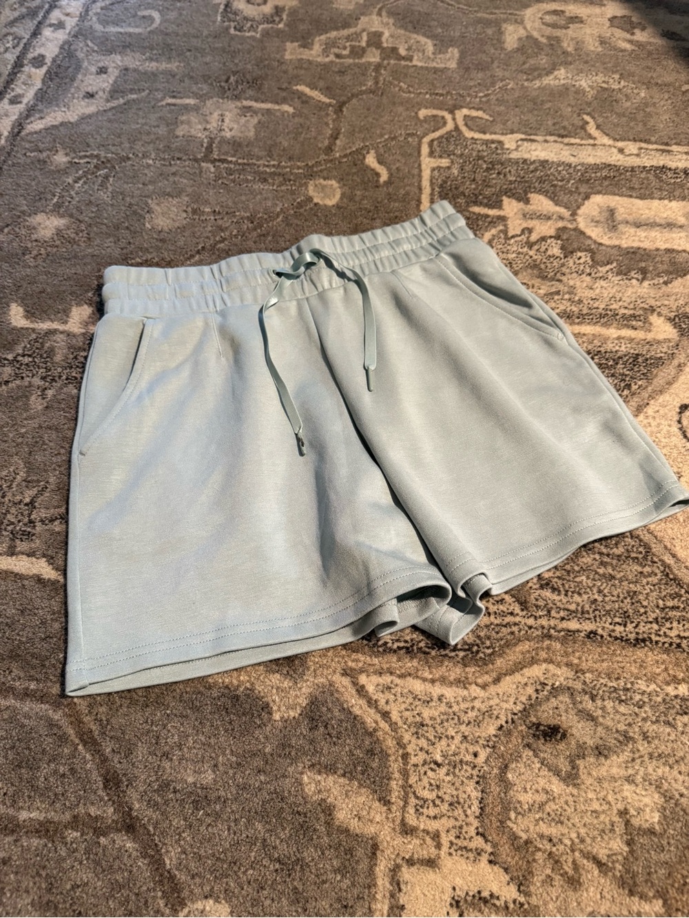 Spyder Pale Aqua Women's Drawstring Lounge Shorts